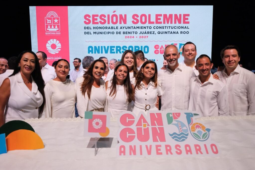 Cancún cumple 56 años con un llamado firme de Mara Lezama: construir juntos una sociedad fuerte, solidaria y con corazón