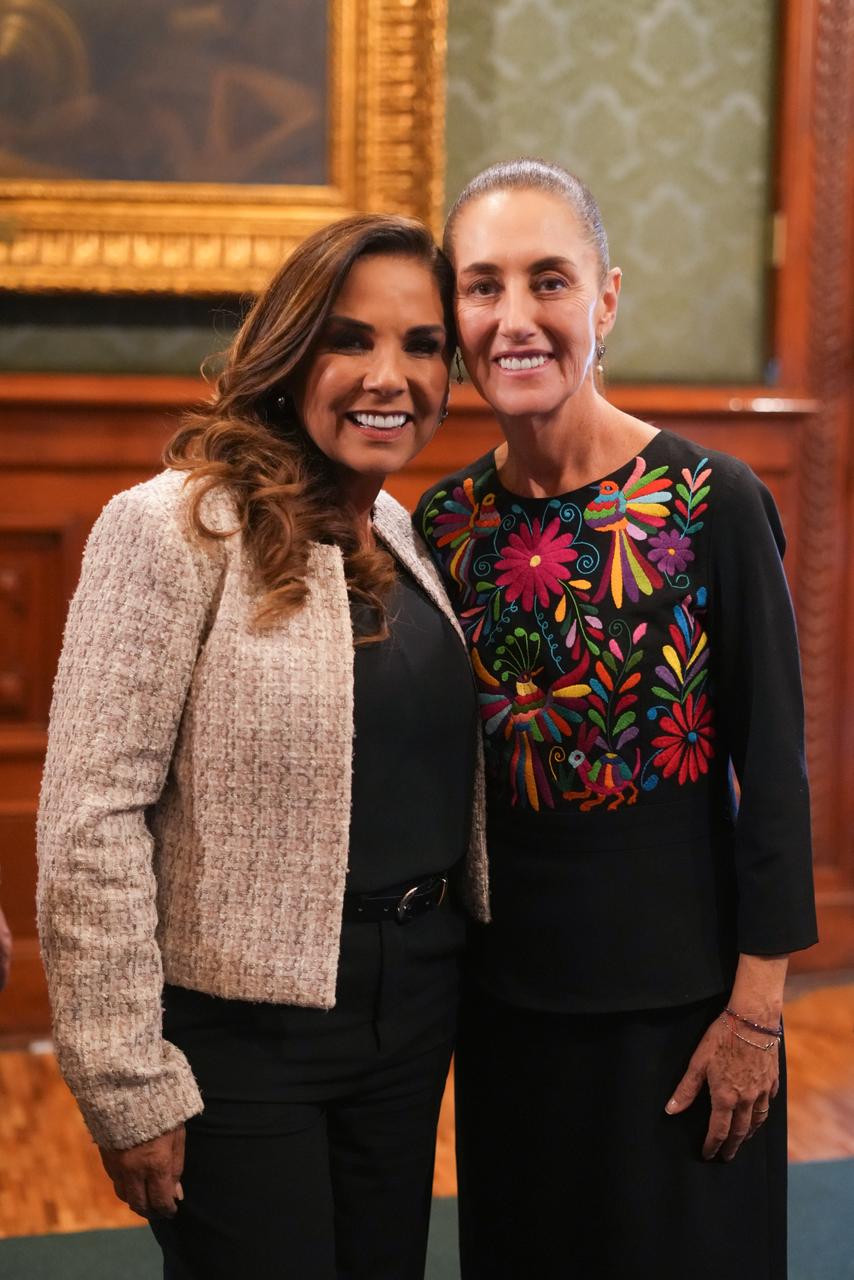 Mara Lezama participa con Claudia Sheinbaum en revisión de avances del IMSS Bienestar