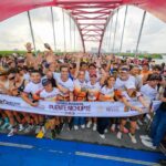 Encabeza Mara Lezama espectacular Carrera Puente Nichupté Cancún con más de 3 mil competidores y más de 10 mil asistentes