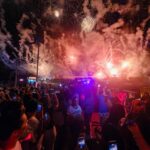 Más de 20 mil espectadores disfrutaron del concierto gratuito de Morat sobre la laguna Nichupté por inauguración del puente