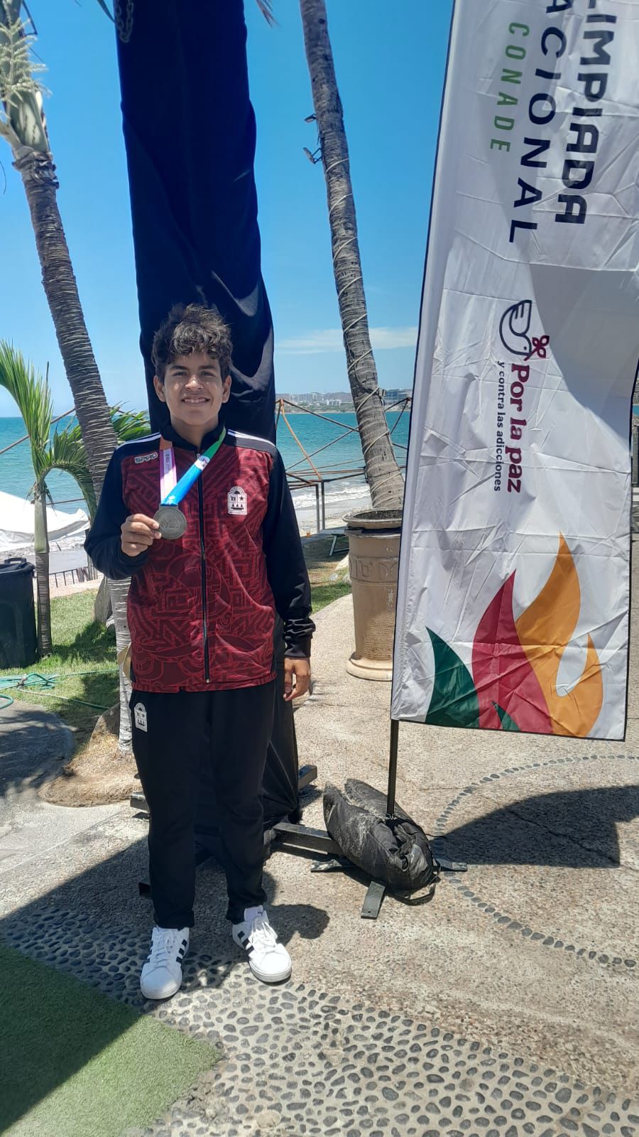 Conquista Quintana Roo una plata en Aguas Abiertas al continuar con las acciones de la Olimpiada Nacional CONADE 2026