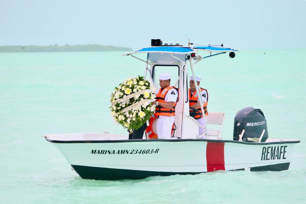 Atenea reconoce valentía y disciplina de las mujeres y hombres del mar en el marco del Día de la Marina