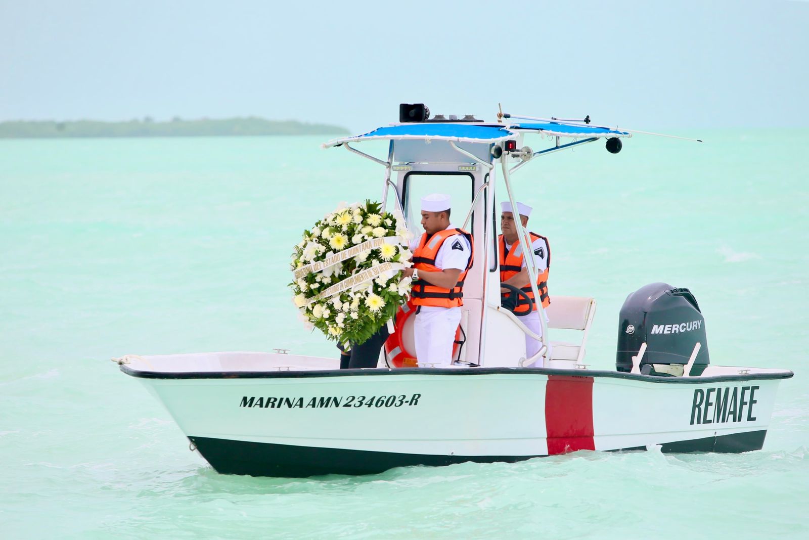 Atenea reconoce valentía y disciplina de las mujeres y hombres del mar en el marco del Día de la Marina