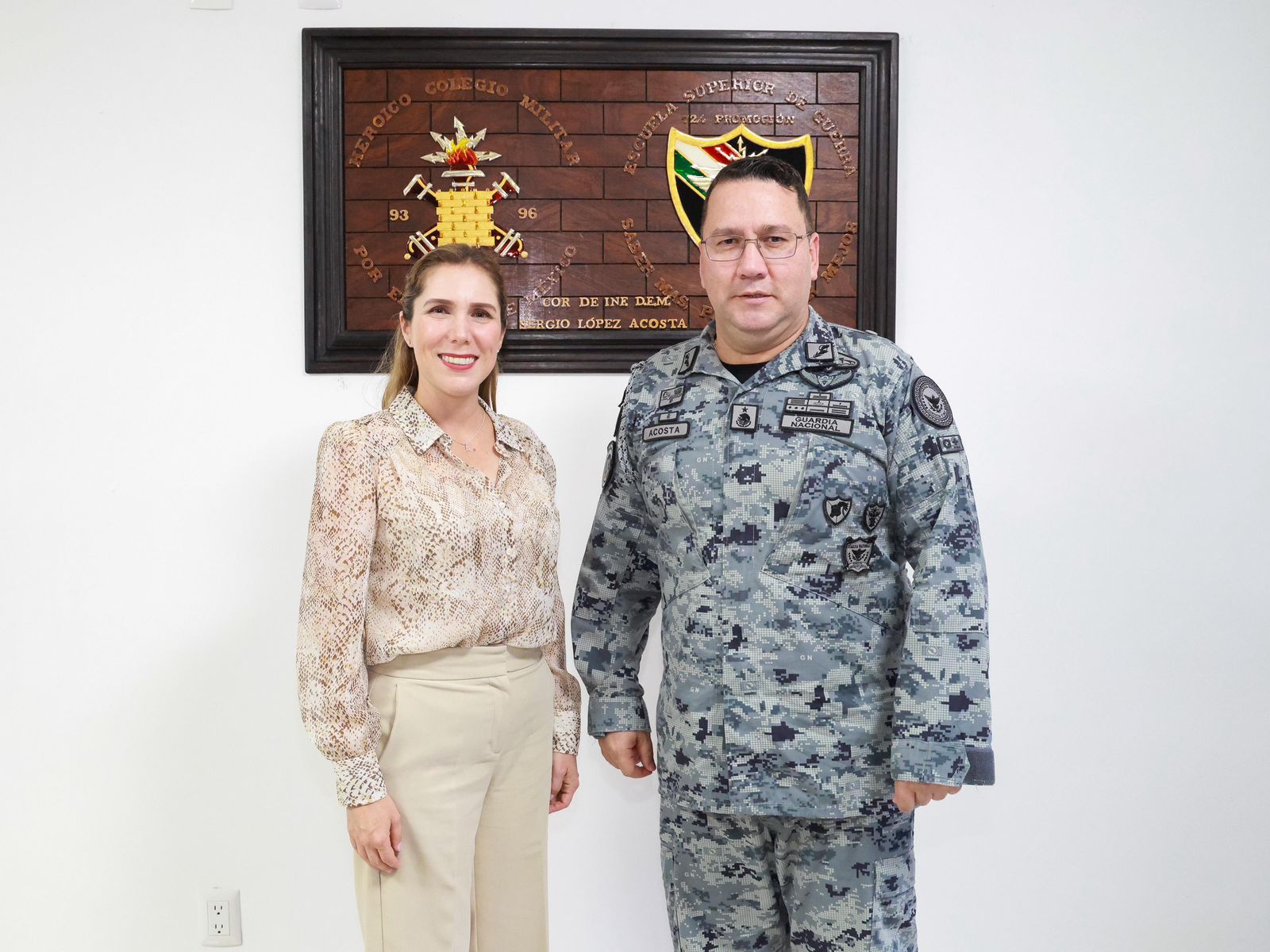 Atenea refrenda trabajo conjunto con la Guardia Nacional para fortalecer la seguridad en Isla Mujeres