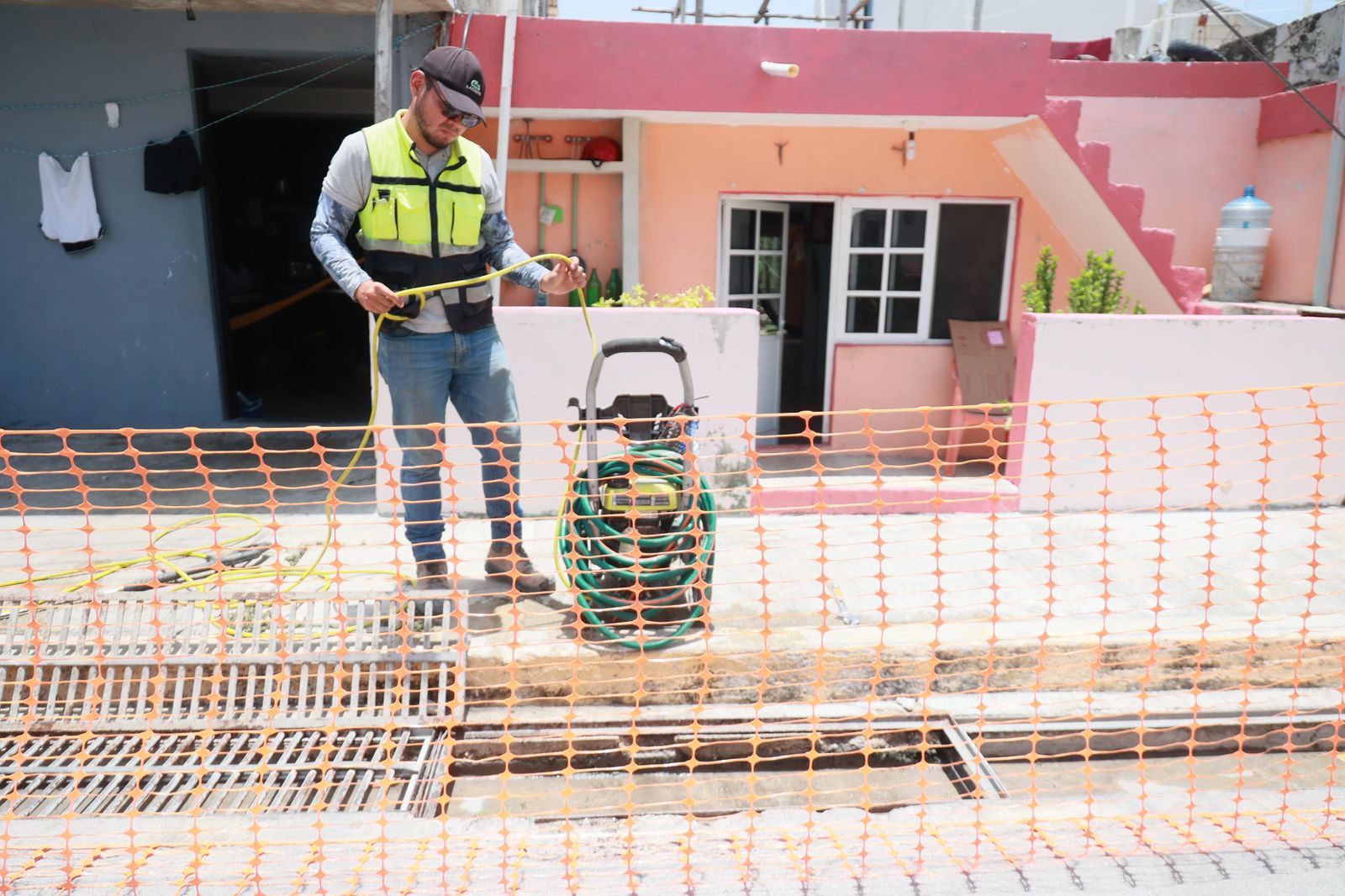 Gobierno Municipal inicia rehabilitación de la infraestructura pluvial en Isla Mujeres