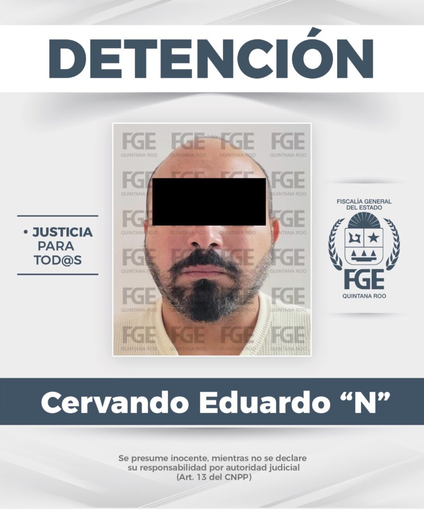 Detiene Fiscalía a una persona que conducía un vehículo con reporte de robo en Benito Juárez