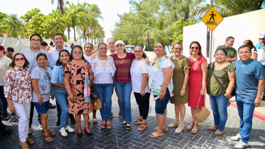 Atenea Gómez Ricalde transforma el Malecón Rueda Medina