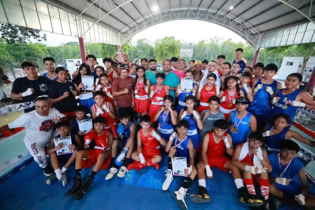 Gobierno Municipal celebra con éxito la Copa Municipal de Boxeo en Ciudad Mujeres