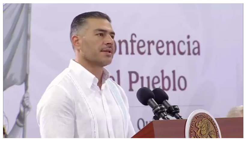 OMAR GARCÍA HARFUCH RECONOCE EL TRABAJO EN COORDIANACION CON LA FISCALIA Y LA SECRETARIA DE SEGURIDAD CIUDADANA EN QUINTANA ROO