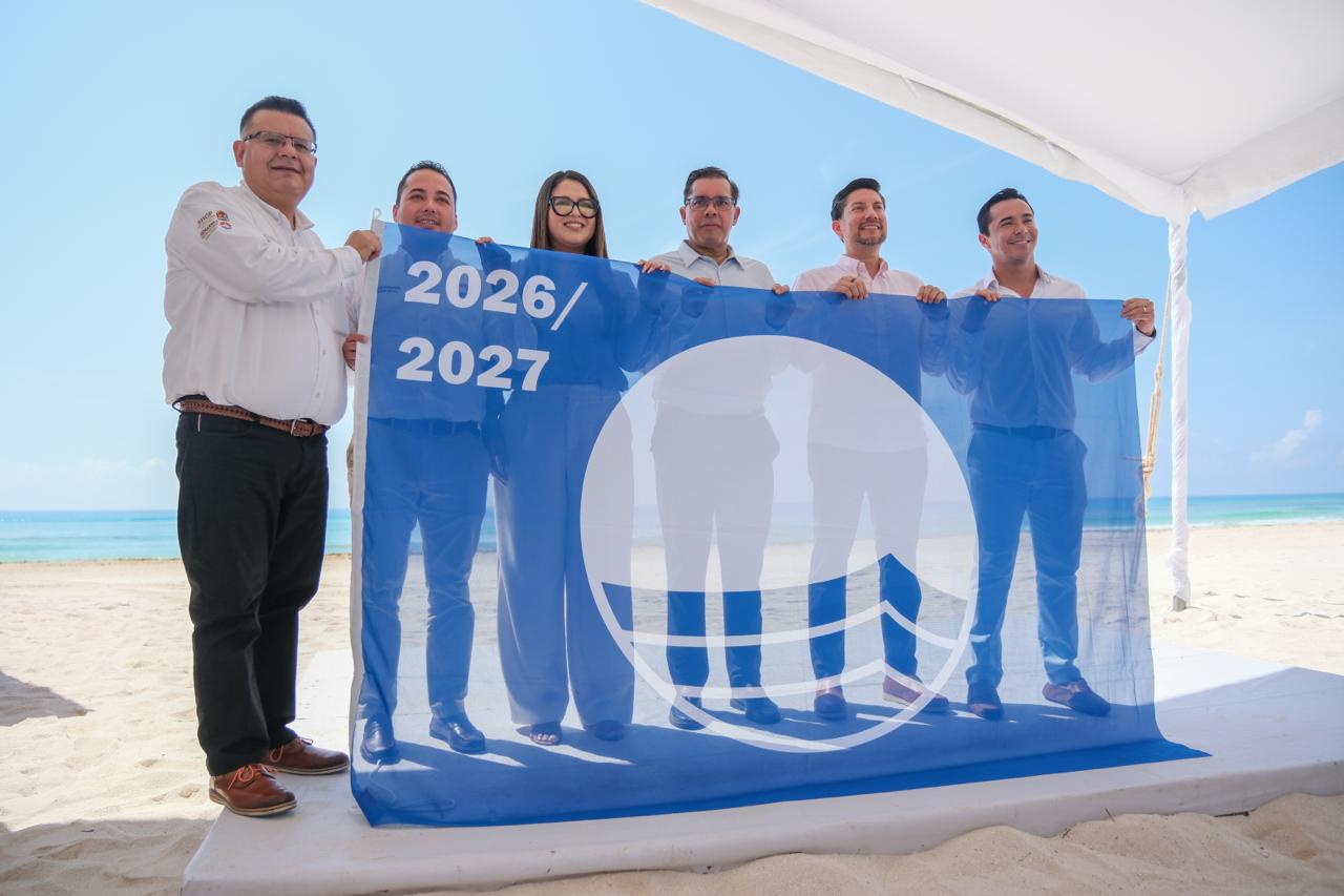 CANCÚN, LÍDER EN DISTINTIVO “BLUE FLAG” CON 53 GALARDONES