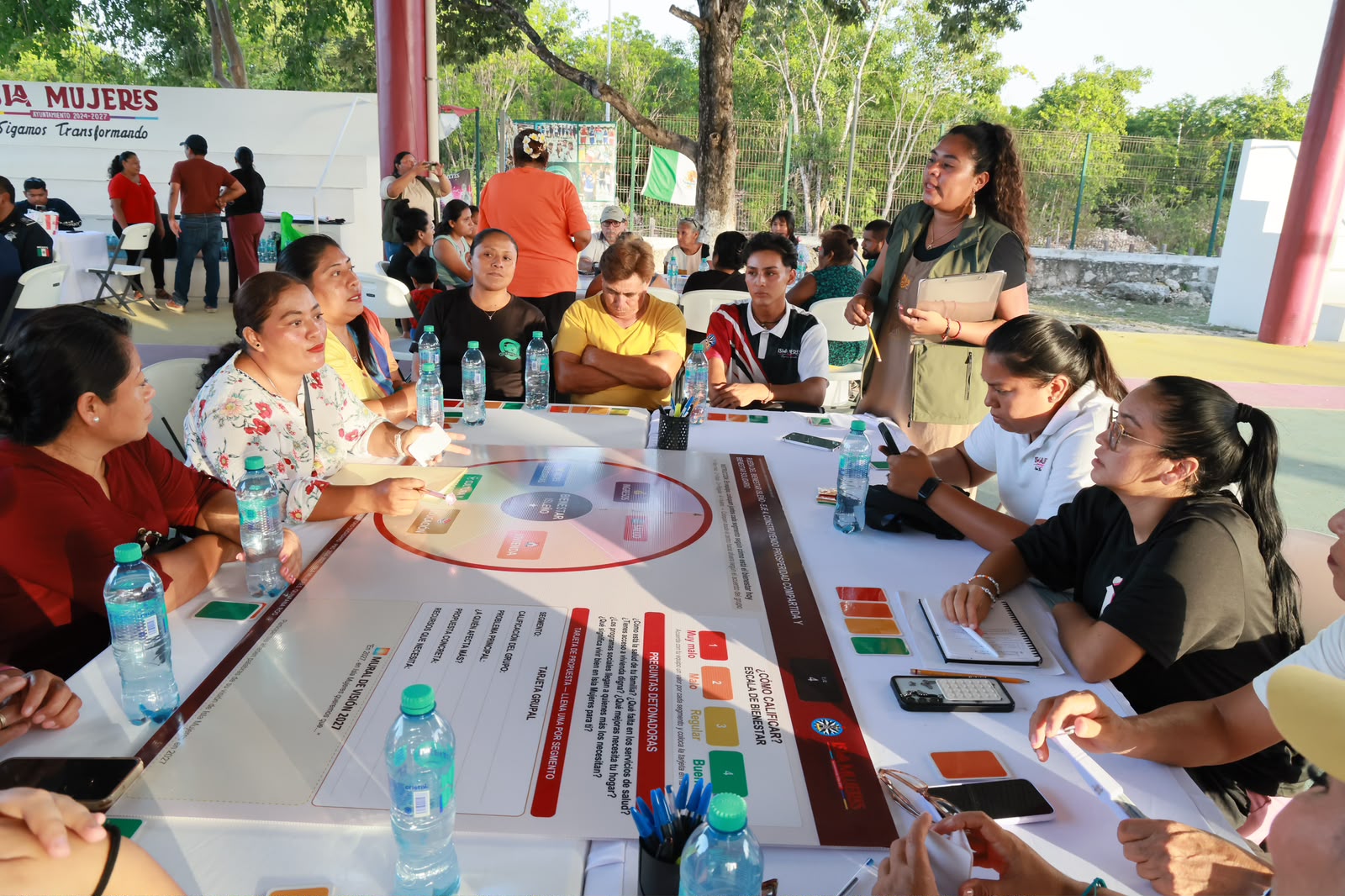 Gobierno de Isla Mujeres fortalece la participación ciudadana con foros para la actualización del Plan Municipal de Desarrollo