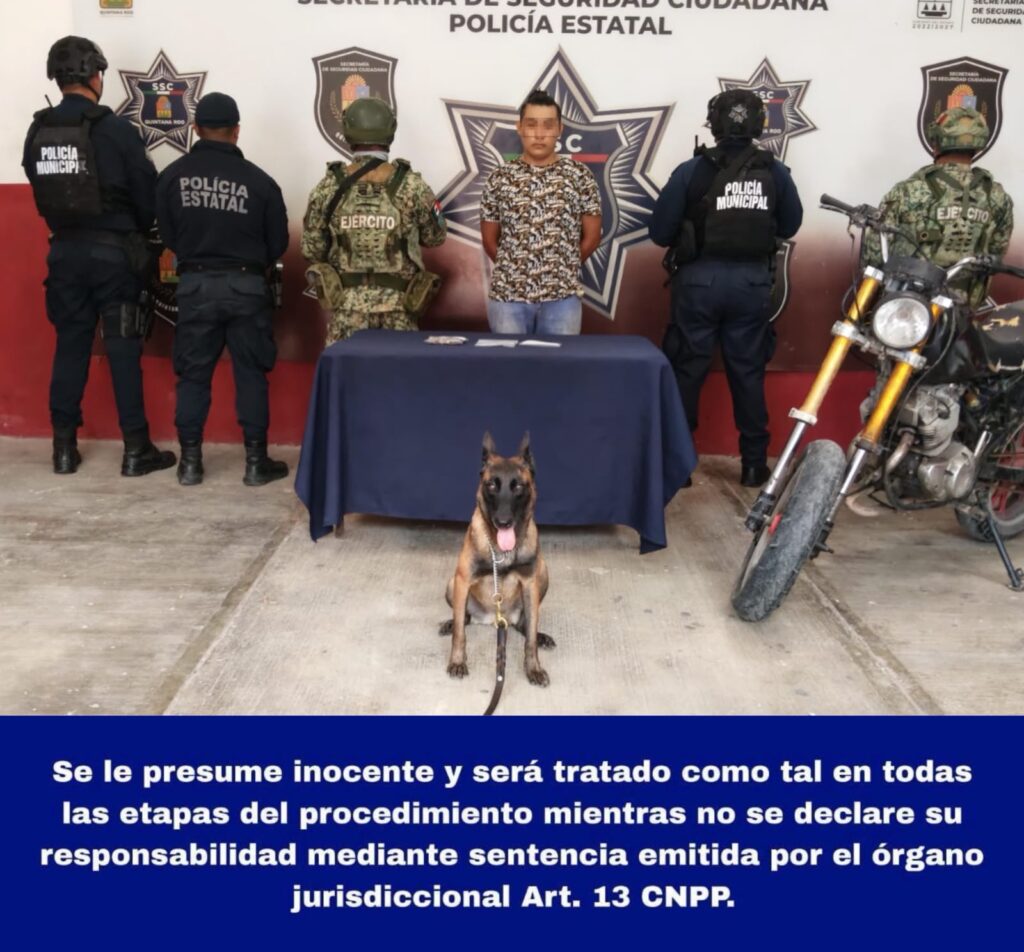 Se realiza la detención de Kevin Marcel “N”, presuntos implicados en el delito de Allanamiento de Morada.