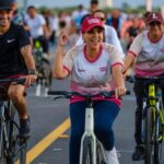 Arranca Mara Lezama “PuenteyAndo”, en el Puente Nichupté con más de 6 mil asistentes; espacio dominical de convivencia familiar