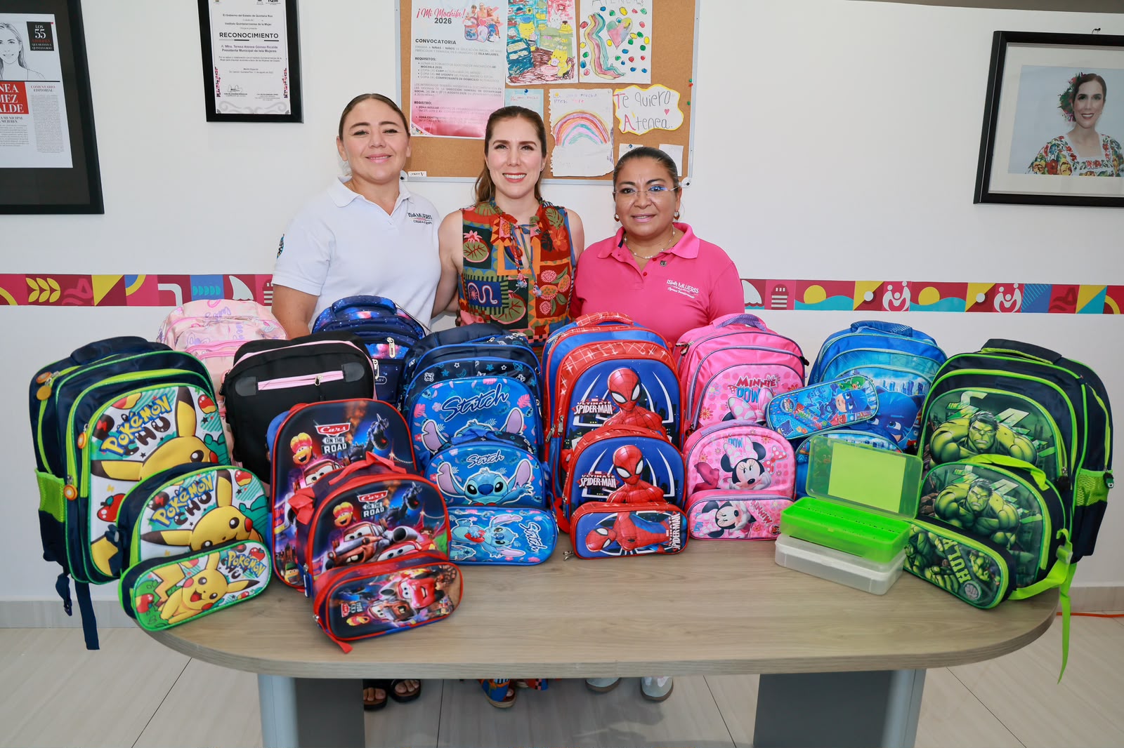 Atenea Gómez Ricalde entregará mochilas gratuitas a las niñas y niños de Isla Mujeres