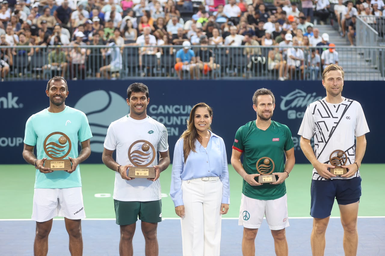 Encabeza Mara Lezama premiación del Cancún Country Open ATP Challenger Tour 2026