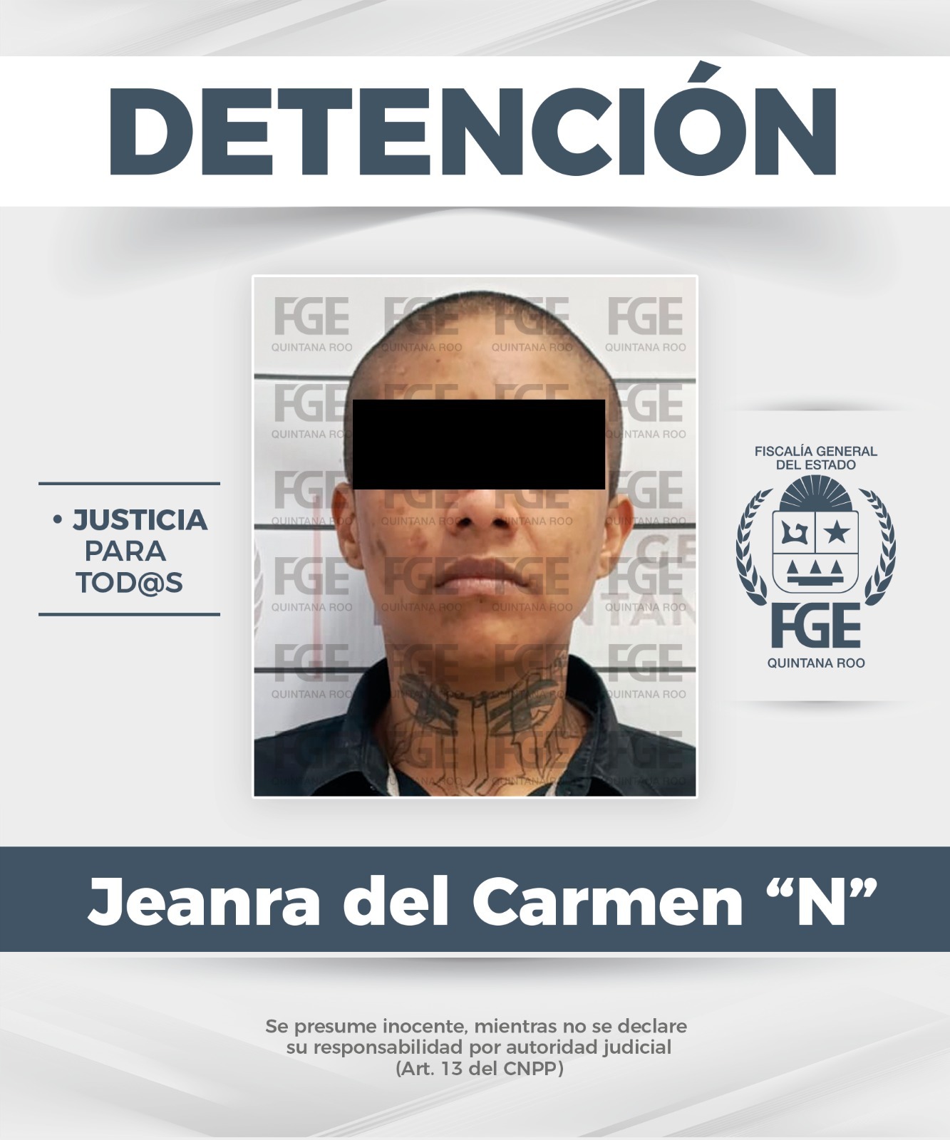 Captura FGE Quintana Roo a dos mujeres por privación ilegal de la libertad agravada en Playa del Carmen