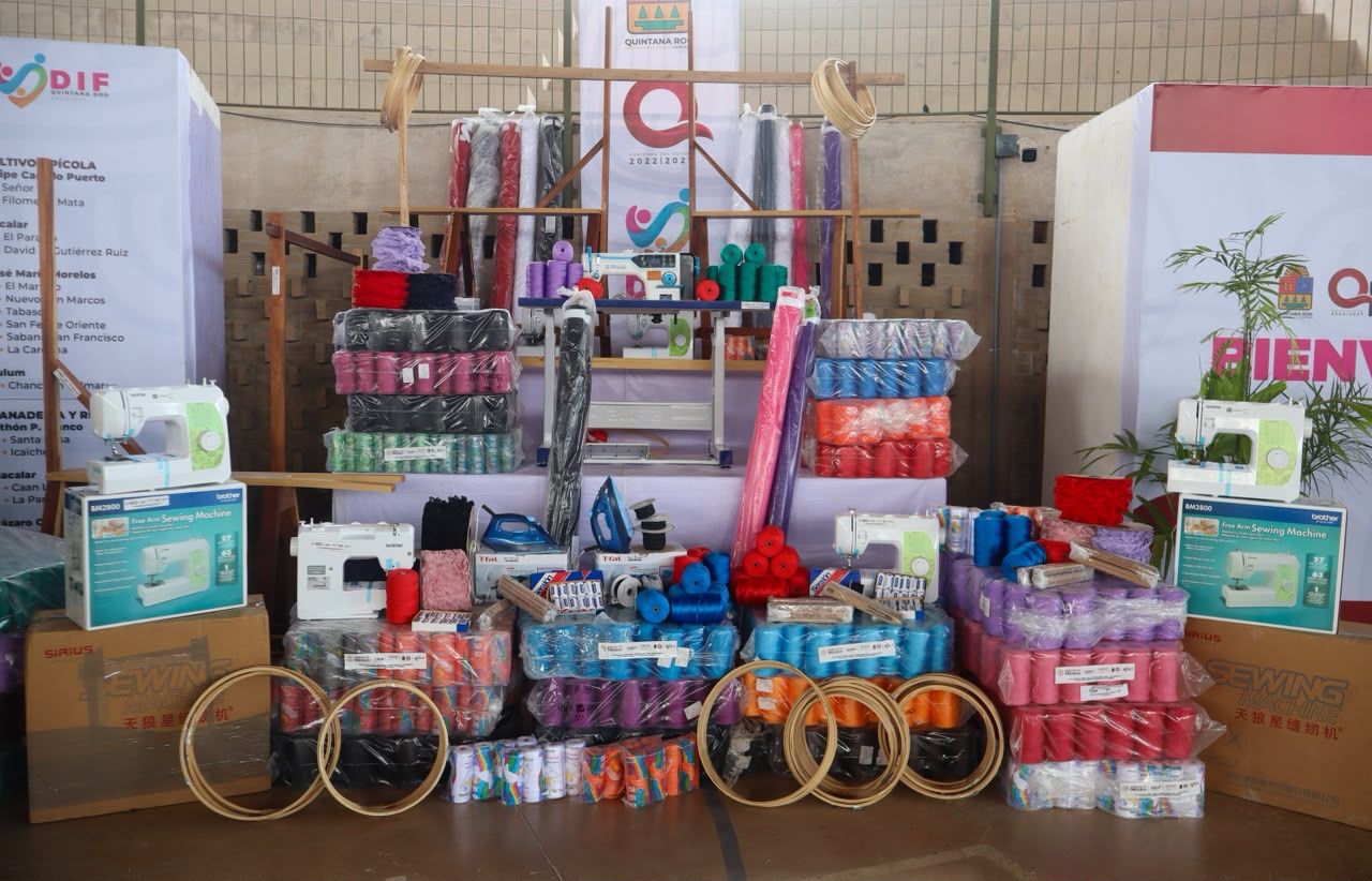 Impulsan Mara y Verónica Lezama la economía comunitaria con 47 proyectos productivos