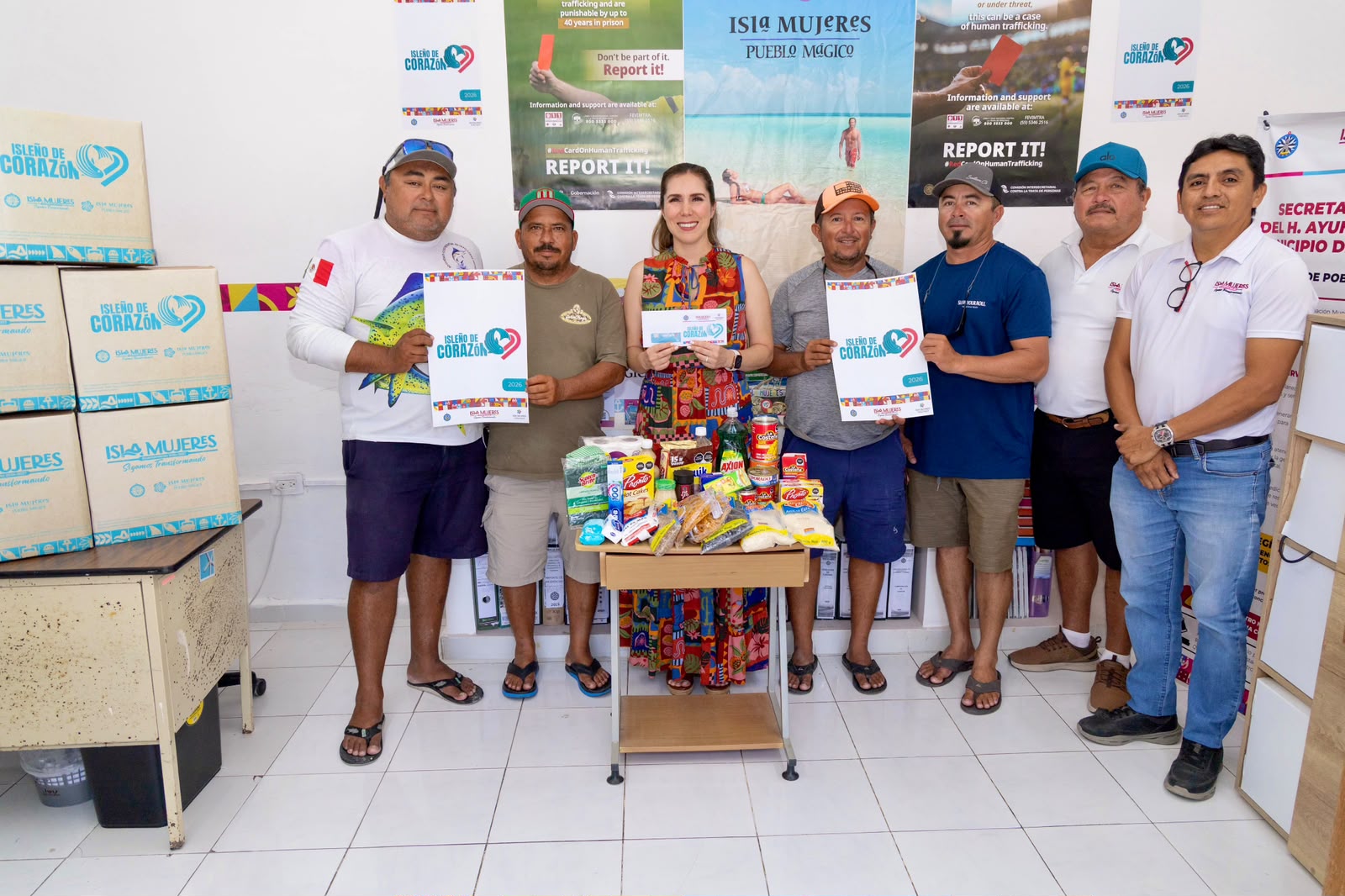 Gobierno de Isla Mujeres crea nuevo programa Isleño de Corazón para apoyar a lancheros y maleteros