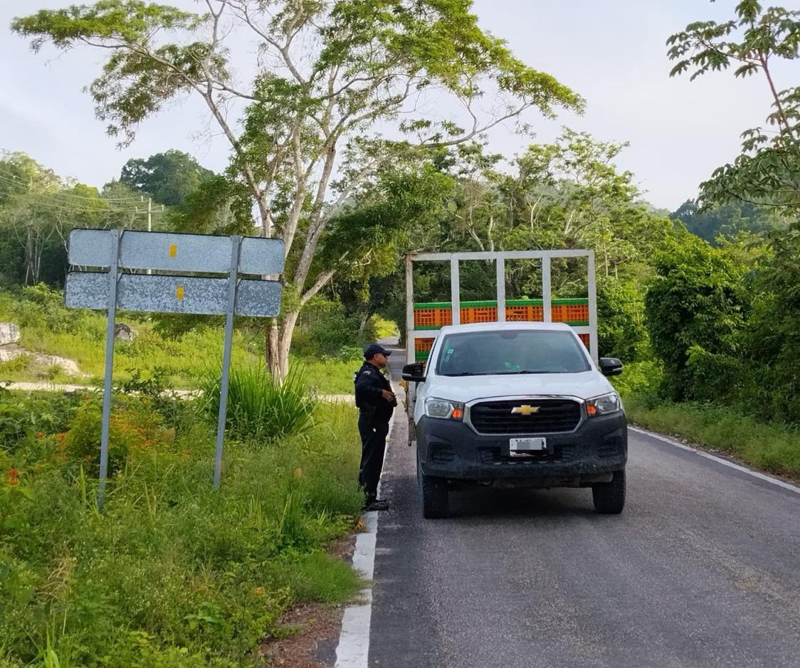 La Secretaría de Seguridad Ciudadana fortalece la vigilancia y proximidad social en comunidades de la zona sur de Quintana Roo