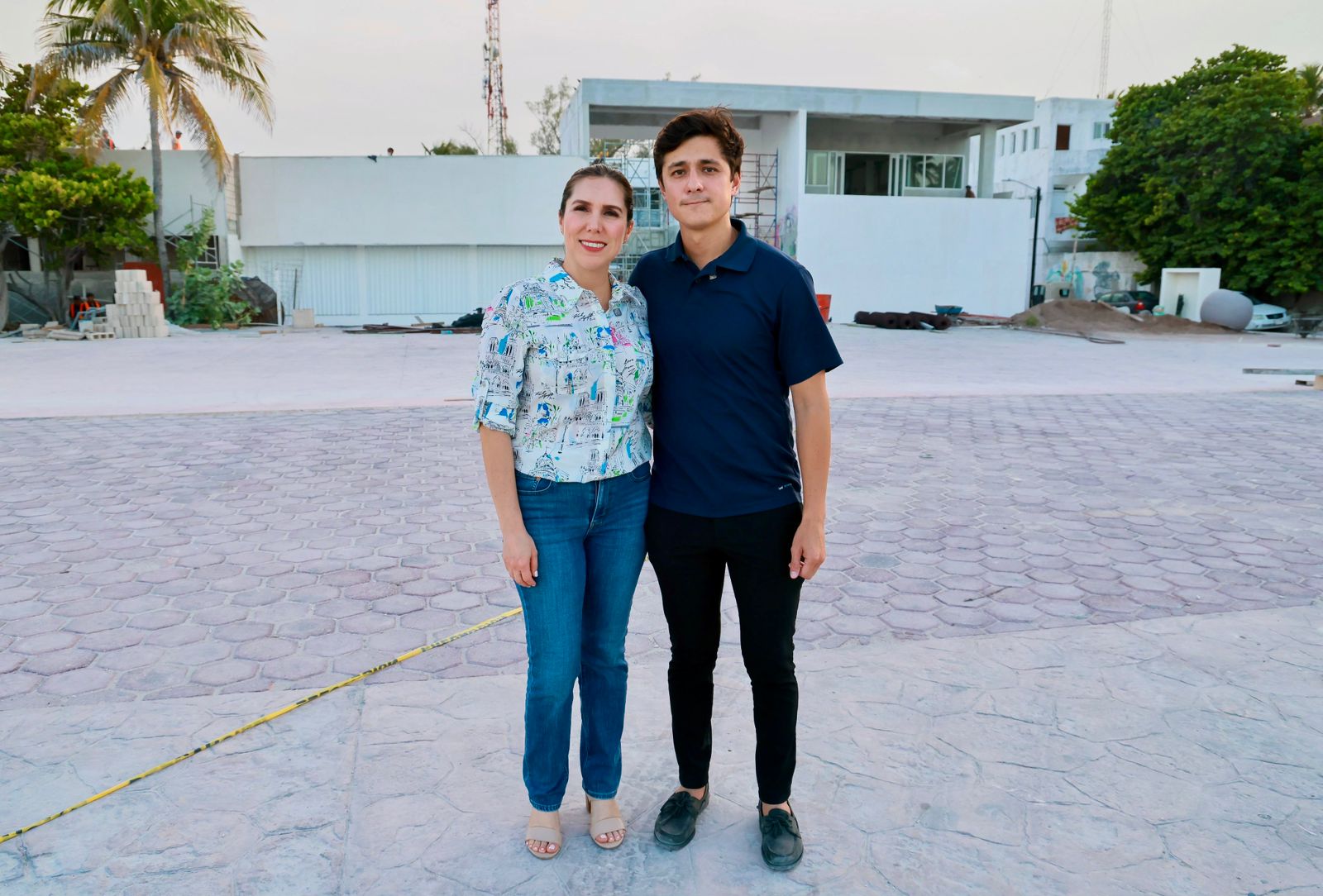 Avanzan Paseo de las Sirenas y nueva Casa de la Cultura, dos obras que transforman Isla Mujeres