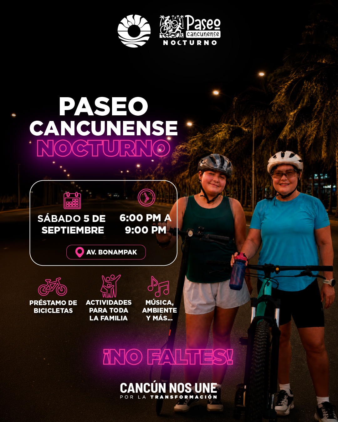 ALISTA IMPLAN PROGRAMA DOBLE DE “PASEO CANCUNENSE”