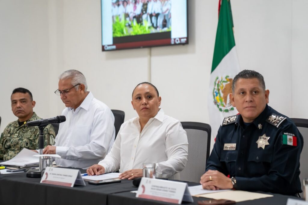 La Mesa de Paz Quintana Roo presenta resultados operativos del 31 de agosto al 06 de septiembre