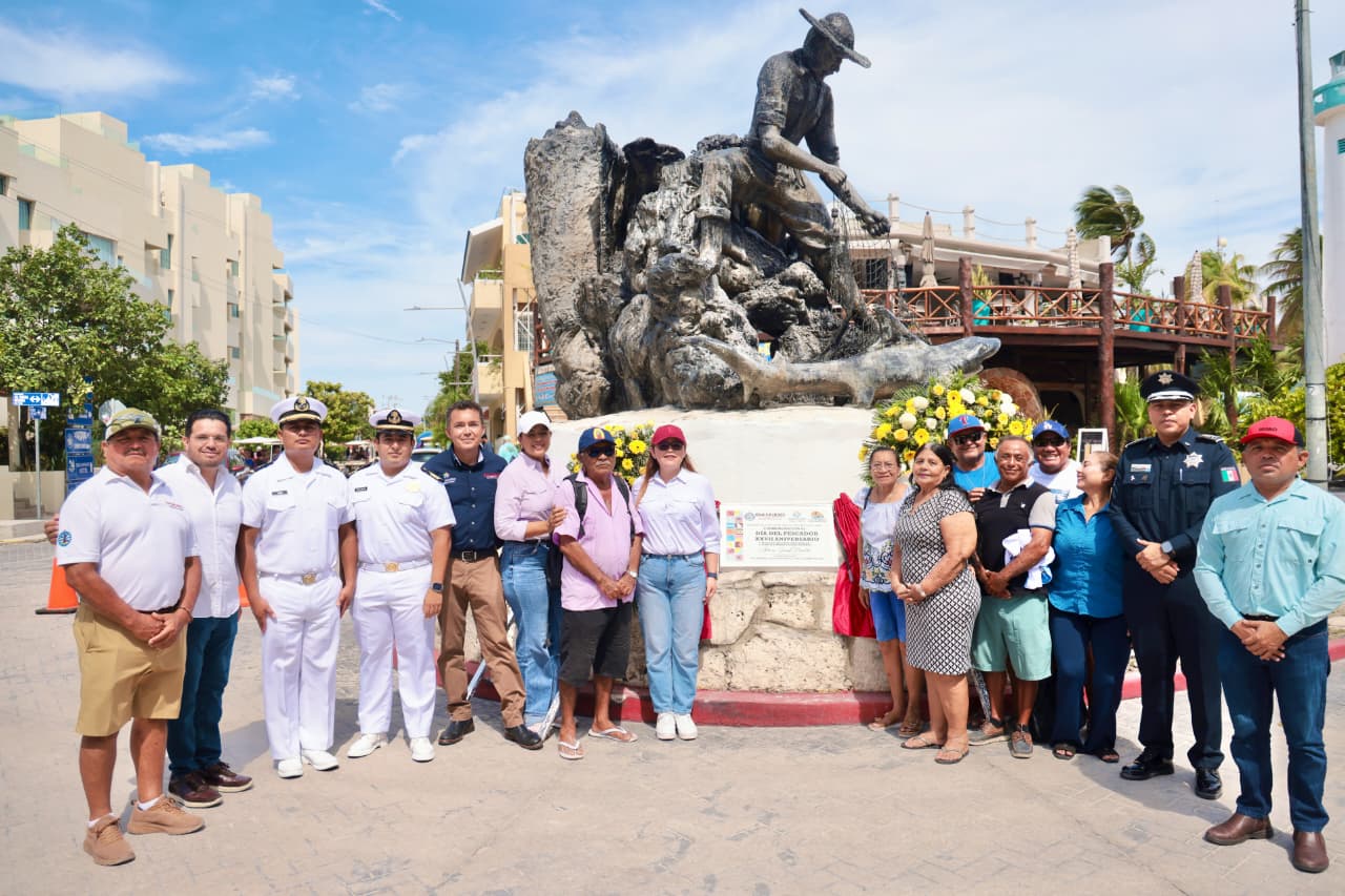 Isla Mujeres honra la memoria y el legado de sus pescadores en su día
