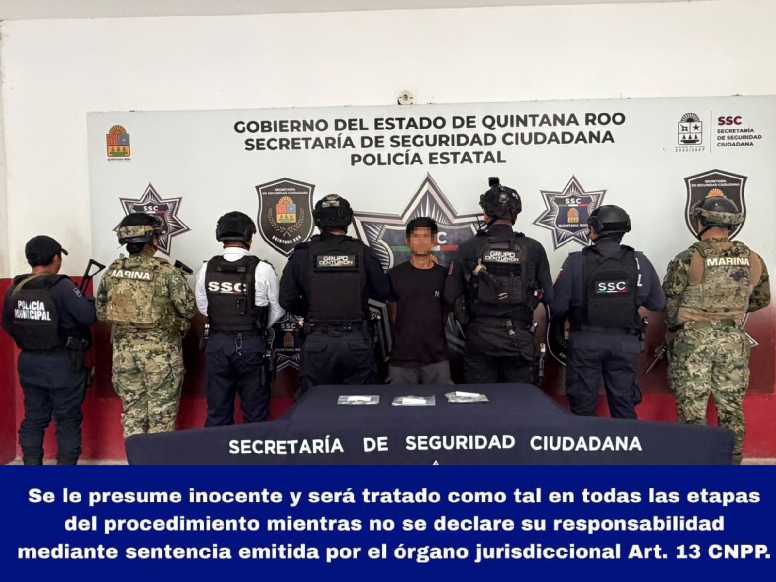 Se detiene a José Manuel “N” por su probable participación en delitos contra la salud, en la modalidad de narcomenudeo.