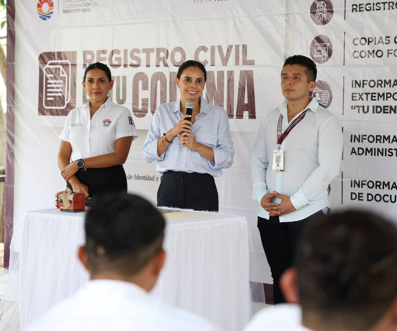 GARANTIZA ANA PATY PERALTA LOS DERECHOS DE LAS Y LOS CANCUNENSES