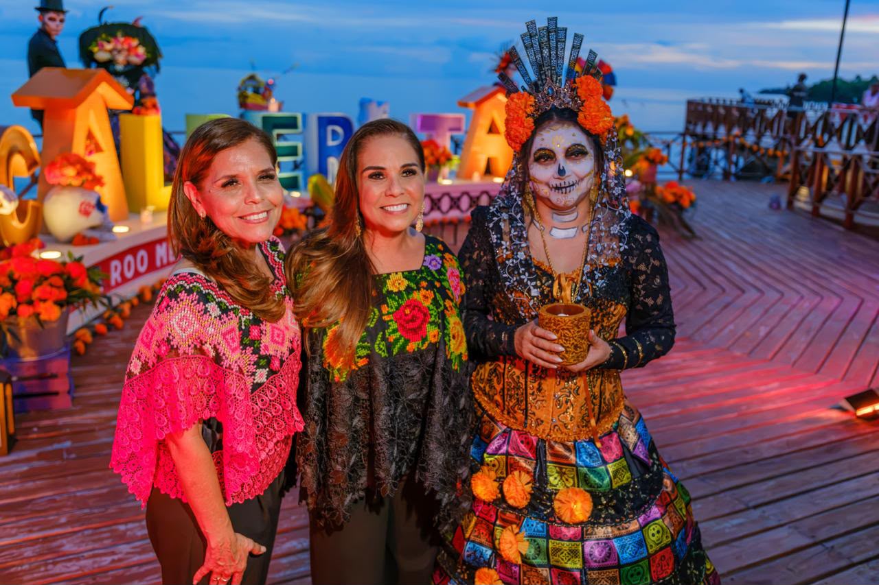 Invita Mara Lezama a vivir la magia del Janal Pixán por primera vez en Calderitas